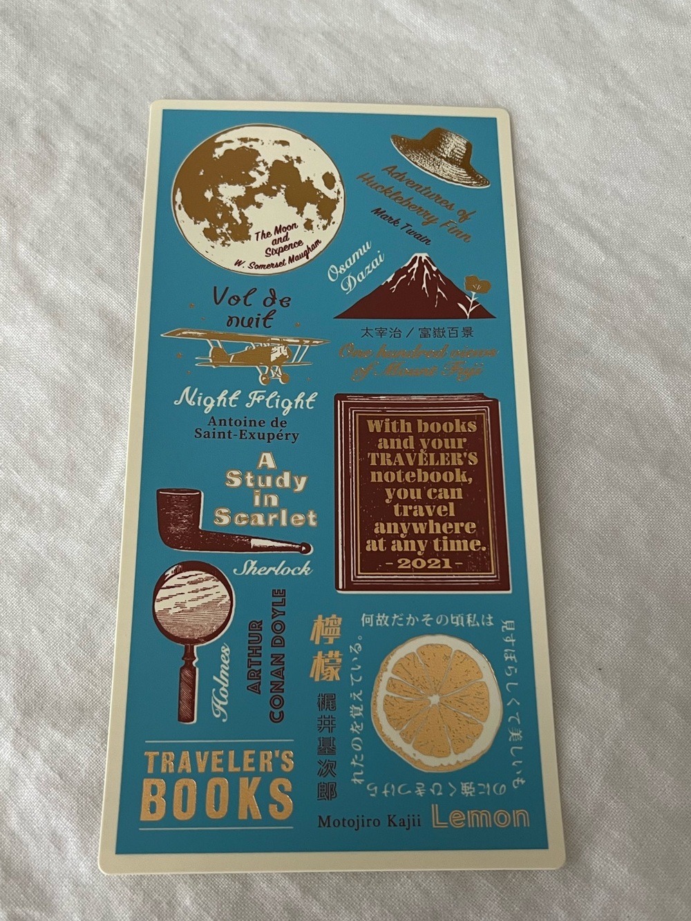 EUC & NWT Lot of Travelers Notebook Notebooks, Stickers, Pencil Board, Wallet - Picture 8 of 16